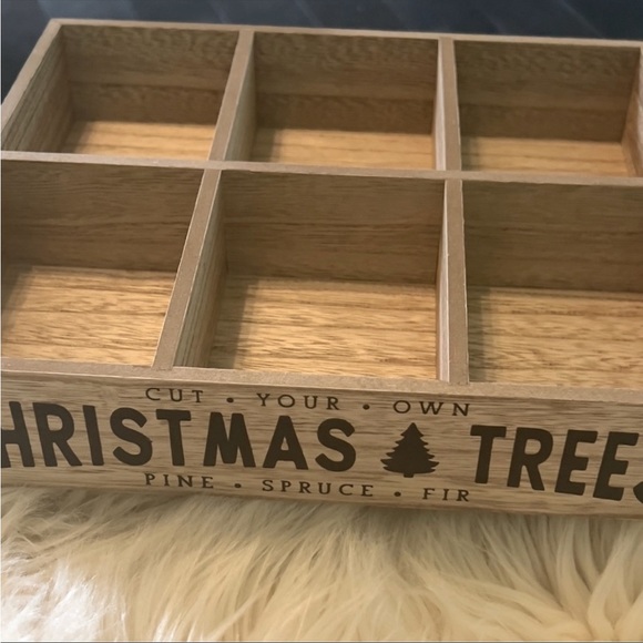 Target Holiday Target Decorative Cubby Tray Christmas Trees